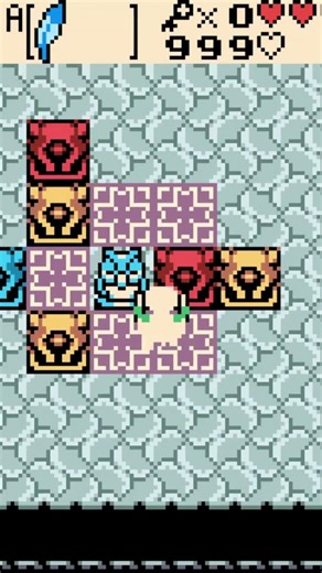 D5 color statue puzzle without cane (Oracle of ages)