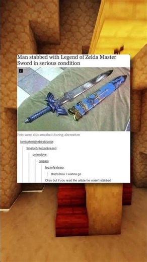 Master Sword Accident 🗡️
