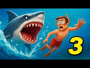 Become the Ultimate Ocean Predator! 🦈💥 (Shark Fish Simulator Gameplay)