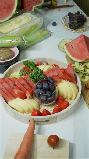 과일 예쁘게 담기 #청원생명축제 #과일데코#쉐퍼의 과일담기 #food #fruit #salad