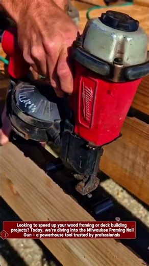 Milwaukee Framing Nail Gun - Complete Educational Guide for Construction & Woodworking"