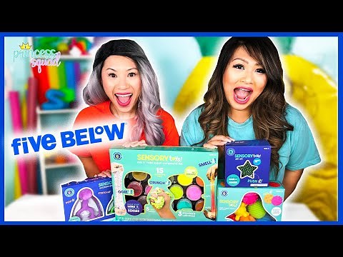 NEW FIDGET TOYS HAUL FROM FIVE BELOW! Part 1