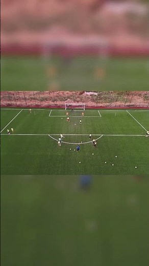 Crossing and Finishing Drills #soccer #training #footballtraining #passing #warmup