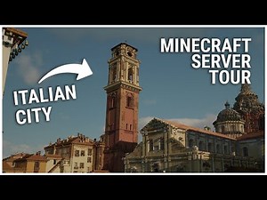 Italian Architecture Comes Alive in Minecraft | Server Update Tour Terra 1912