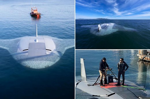 US Navy tests out new ‘Manta Ray’ drone that can stunningly hibernate on the sea floor for ‘very long periods’ — without even having to refuel