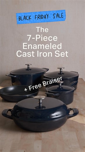 Our Black Friday Sale is here! Save up to 30% on our award-winning cookware and get free gifts worth $269. | Made In Cookware