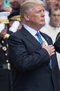 121K views · 309 reactions | Please stand with me! Show your support, and our team will send you an “I STAND FOR THE FLAG” sticker. | Donald J. Trump | Facebook