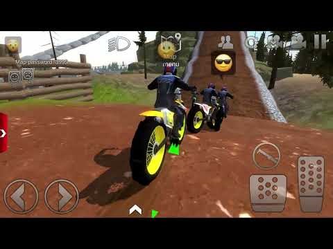 Black De Carros Motor Dirt Bike Racing Simulator OffRoad Bike Stunt Driving Android Gameplay 3