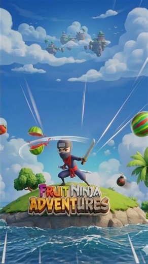 Fruit Ninja Adventures Gameplay🥷🍉⚔️🍊🍌
