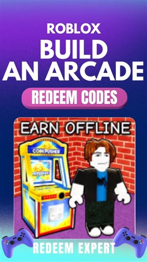 Build an Arcade Codes | Build an Arcade Redeem Codes #buildanarcade #robloxcodes