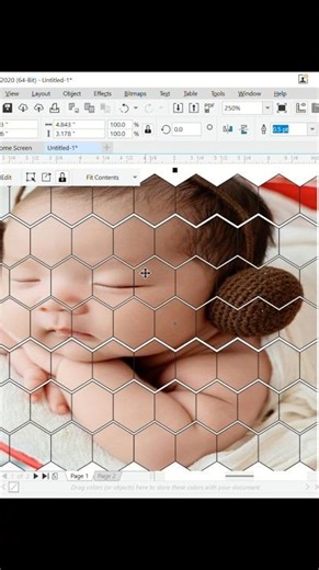 Corel draw easy design #coreldraw #coreldrawdesign #coreldrawvectorfree #fyp