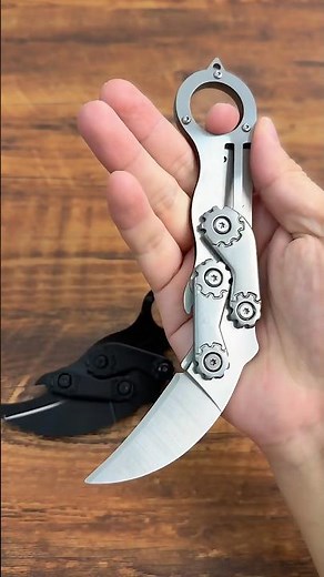 Folding Karambit Ring Knife Unboxing & Review! Super Cool Gear Linkage, EDC Fidget Gadget.