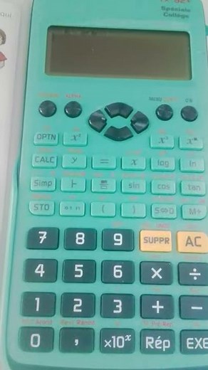 utilisation calculatrice division euclidienne