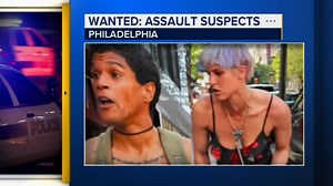 Man and woman brutally attacked in Philadelphia's Chinatown section; 2 suspects wanted