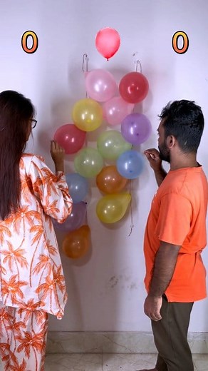 Ballon Burst Challenge game #challanggame #ballonburst | SBS VLOG