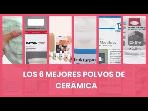 Ceramica en polvo: Los 6 mejores polvos de cerámica