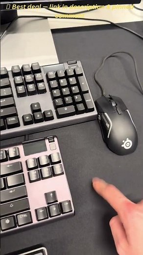 SteelSeries TKL Keyboard – Pro Gaming Speed & Precision