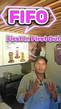 What is FIFO Concept || Inventory Control Methods #fifo #store #shorts #food