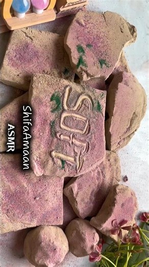 Ultra Soft mud Crumble 😋 ASMR 💥#asmr #oddlysatisfying #mud #youtubeshorts #shortsfeed