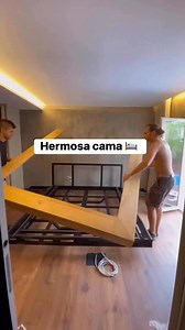 917K views · 7.6K reactions | Hermosa cama en metal y madera 蝹✔️✅ #decohogar #decor #metalwork #decoraciondeinteriores #madera #ideas #salas | Office Modulares Bolivar | Facebook