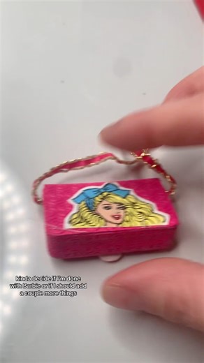 13K views · 277 reactions | @barbie inspired miniature Rainbow High custom bag! #custombag #customtoy | Melani Michelle Art | Facebook