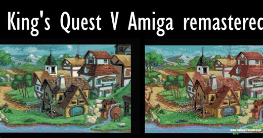 King's Quest V - A great adventure game by Sierra gets an Amiga OCS remaster