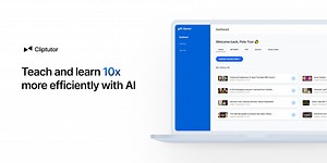 Cliptutor: Learn and teach 10x faster with AI-powered video lectures | Product Hunt