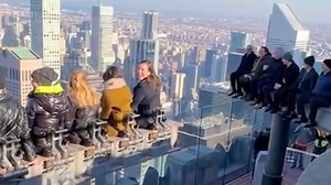 Terrifying attraction dangles guests off skyscraper… everyone says same thing