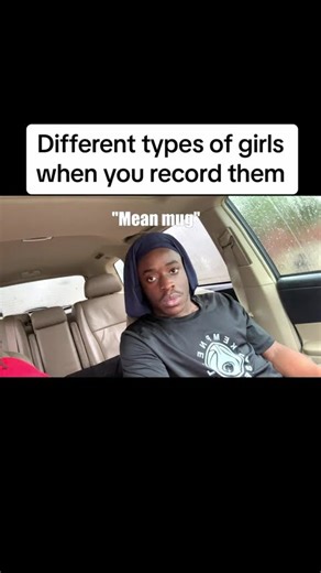 Different types of girls when you record them