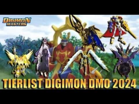 TIER LIST BEST DPS AND RECOMENDED DIGIMON DMO 2024 - DIGIMON MASTERS ONLINE
