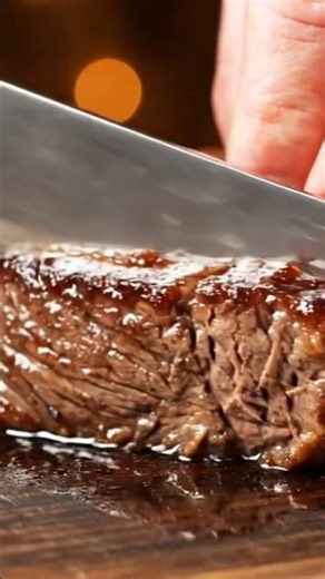 ASMR Realistic Cooked Steak Cutting 🍖 | Satisfying Steak Slice Sounds