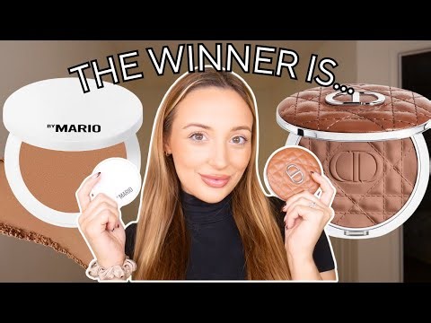Dior vs Makeup by Mario Bronzer Showdown: Which One’s Worth the $$$? | Ultimate Luxury Bronzer Test!