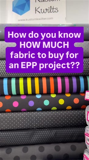 I did the hard work for us all 😉 and I went through and counted the number of repeats on a YARD and HALF YARD cut of fabric for @tulapink ‘s new Graywork line. These are all APPROXIMATIONS, but close approximations 🥰. Sometimes it is SO hard to estimate how much fabric to buy if you’re working on an English Paper Piecing project—especially if you’re purchasing fabric online and can’t see it in person before buying. I put the quantities in the video of the number of full animals I could get fro