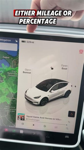 ££/$$ off your Tesla with my code in bio. HOW TO swap % and miles in your Tesla #tesla #howtotesla