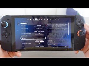 How To Turn Off or On Text Chat in Fortnite Nintendo Switch 2