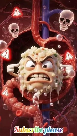 What Happens Inside Your Stomach After Eating Clam Chowder? 3D Animation #3danimation #youtubeshorts