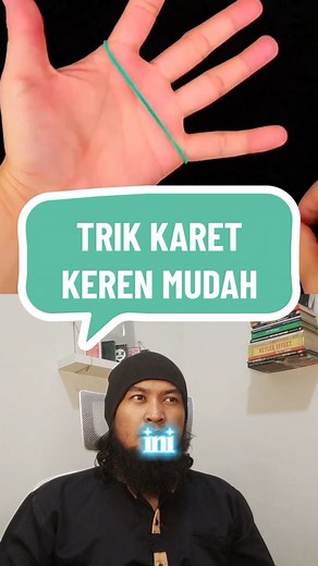 Trik Sulap Karet yang Mudah dan Keren untuk Nipu Teman