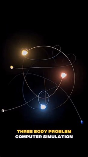 QuantumXparadoxx | The Three-Body Problem: A mind-bending sci-fi concept where three celestial bodies’ gravitational dance creates unpredictable chaos,... | Instagram
