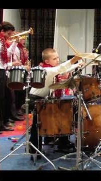 Kansas - Carry On Wayward Son - Drummer Daniel Varfolomeyev 11 years and Orchestra "Little Band"
