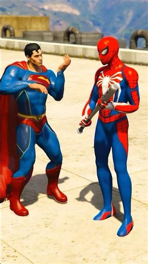 Spider-man hot temper 3 | Marvel Toys #gta #spiderman #funnyvideo #shorts #homemaranha