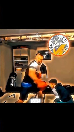 gOKU INSTINCT 🗿🔥 #dragonball #trendingshorts