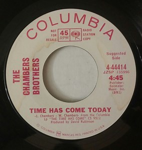 The Chambers Brothers – Time Has Come Today  (1968, Vinyl)
