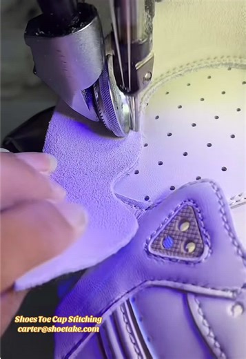 Understanding the Shoes Toe Cap Stitching Process