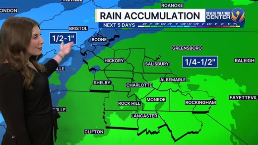 Friday afternoon's forecast with meteorologist Danielle Miller