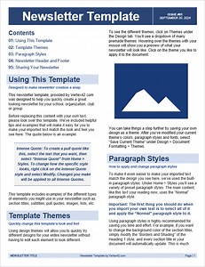 Microsoft Word Newsletter Templates Mac
