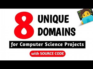 8 Domains For Computer Science Projects | Final Year Projects by Codelopment