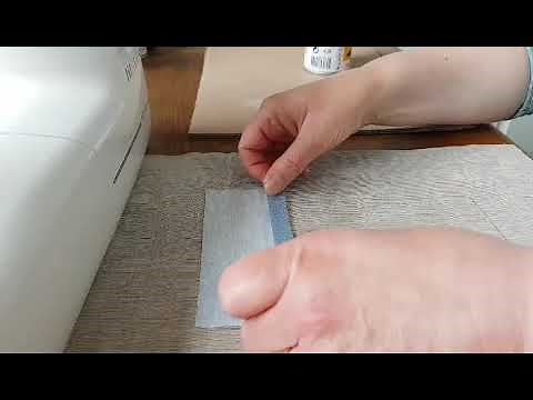 Creating a textile art seascape part 1