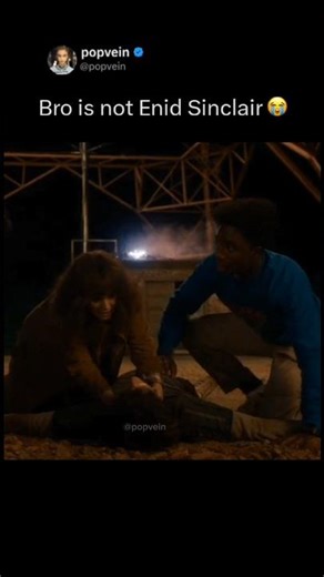 Lucas and Enid Sinclair might be related cuz what was that run 😭