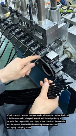 High-Speed Cable Tie Production Machine – Satisfying & Efficient!