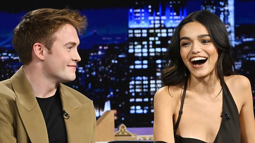 Watch Now: Kit Connor & Rachel Zegler Talk Romeo   Juliet with Fallon